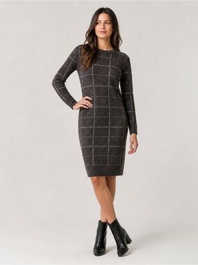 Long sleeve sweater dress , excellent condition